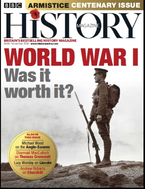 Product picture BBC World Histories Magazine Nov 2018