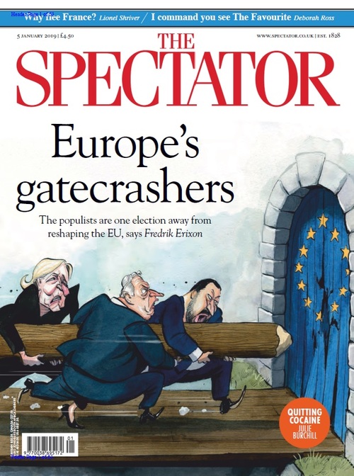 Product picture The Spectator Magazine 5 Jan 2019